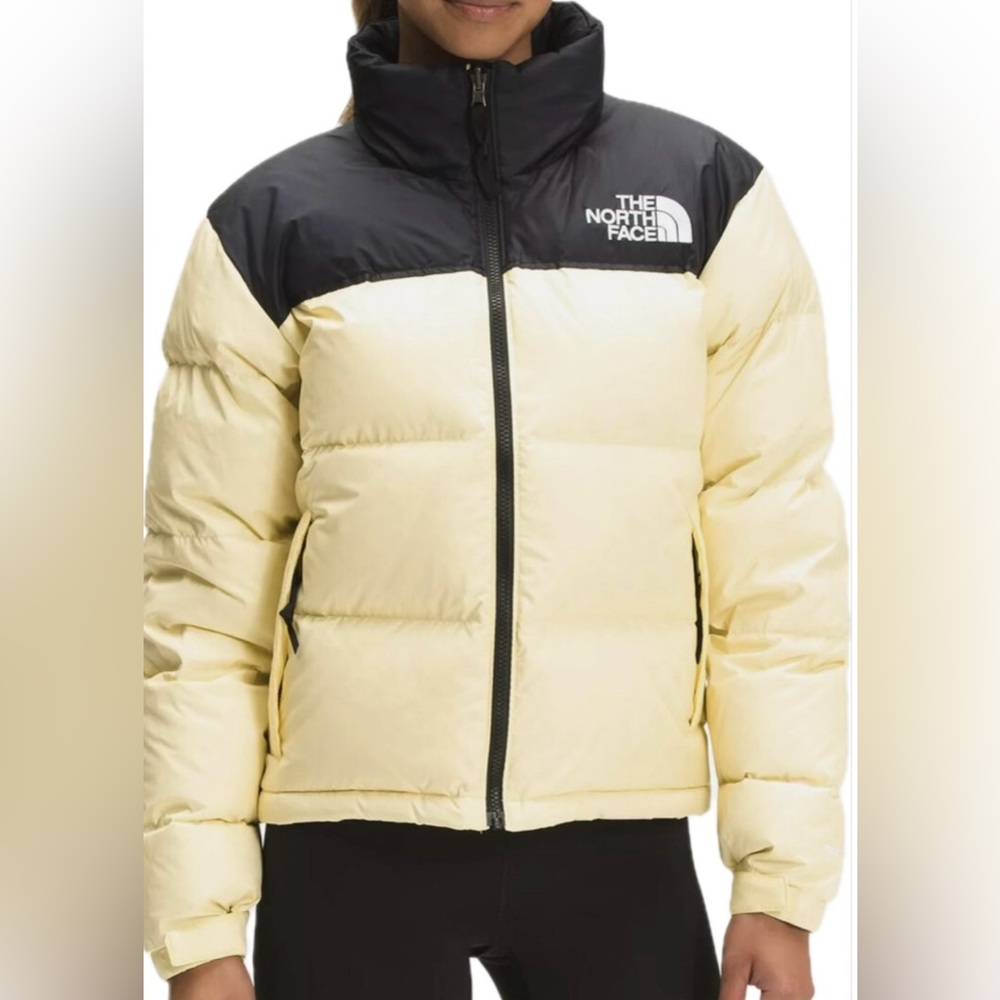 🐝 Women's The North Face 1996 Retro Nuptse 700 Jacket - yellow/black -Size S